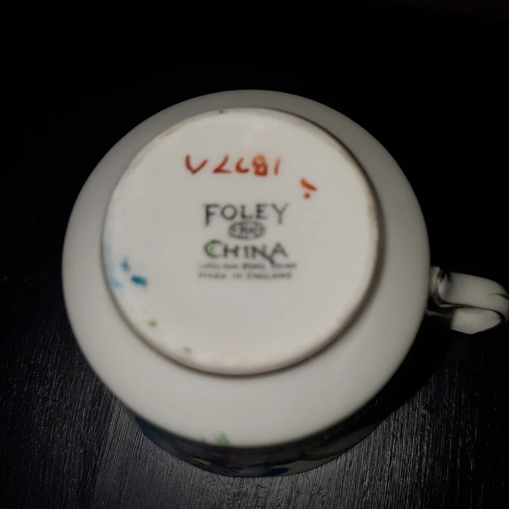 Vintage Foley Bone China Floral Tea Cup
